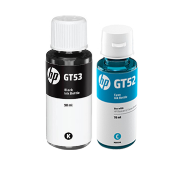 惠普 GT52/53XL 墨水四色套装 四色 GT52/53XL