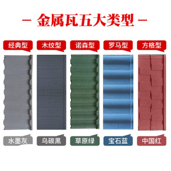 彩麟 彩石金属瓦 米兰瓦