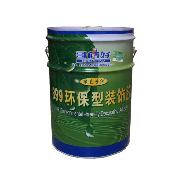 哥俩好 899环保型装饰胶 透明绿 7L 透明绿