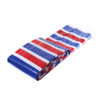 源兴 彩条布三色塑料布 0.8mm\5×10m