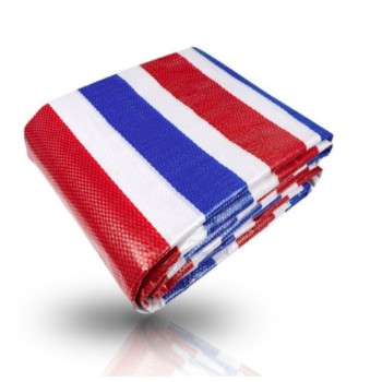 源兴 彩条布三色塑料布 0.8mm\5×10m