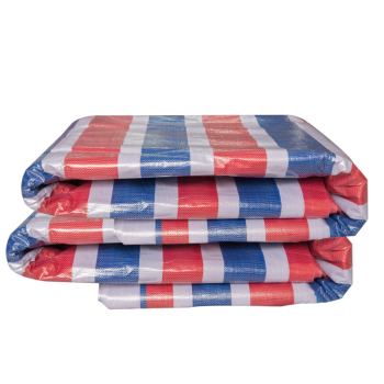 正昌立博 彩条布 防水防晒防雨布 油布篷布 三色布 ZCLB-X-F23863 5米宽*50米 120g 三色（单位：卷）