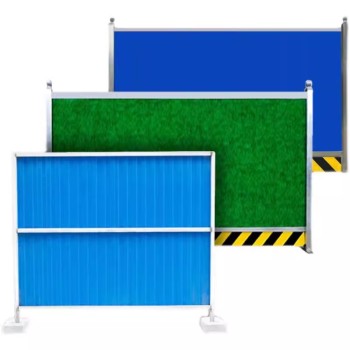 旭升 围挡 彩钢围挡 护栏 彩钢板围挡护栏 小草围挡