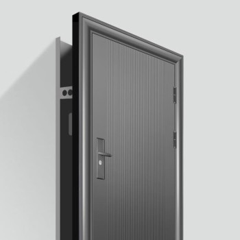 碧成 防盗门 870*1940 蓝灰色