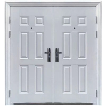 麟豪 定制对开防盗门 宽2.4m*高2.5m