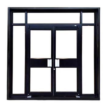 辉煌 铝合金肯德基玻璃门 167*232cm