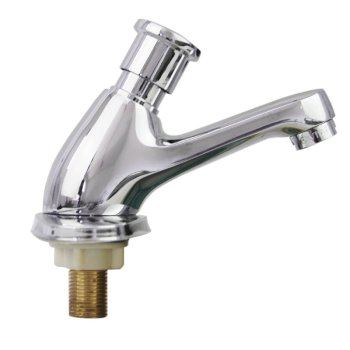 欧泰 面盆龙头 单柄单孔 手按延时龙头 OT-401001 单冷款 铜