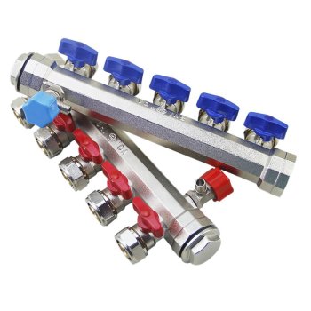 石达 铜分水器(球阀式)SD1014