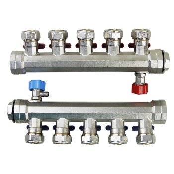 石达 铜分水器(球阀式)SD1014