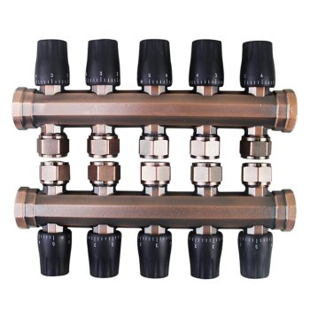 石达 铜分水器(手动温控)SD1007B