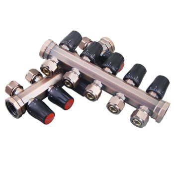 石达 铜分水器(手动温控)SD1007B