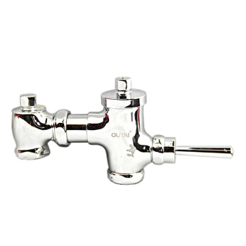 欧泰 OT-403005-25 大便冲洗阀 明装手搬式 DN25 铜