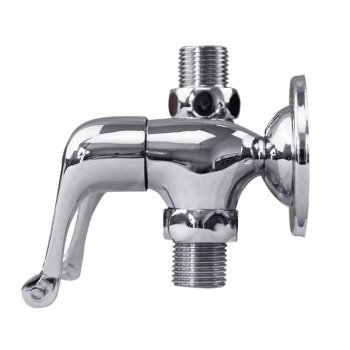 欧泰 淋浴龙头 OT-2506 明装 单出水 铜 进水孔距10cm 双柄双孔