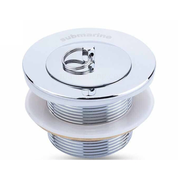 潜水艇 CQ-14 洗衣池下水器 提笼式 DN32 黄铜