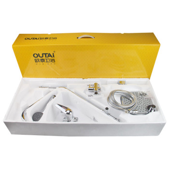 欧泰 恒温顶喷花洒 OT-806064 暗装 三出水 进水孔距15cm