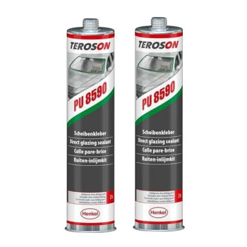 乐泰 汉高泰罗松PU8590风挡玻璃粘接胶 310ml 黑色