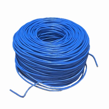 鸵鸟 六类非屏蔽网线300米 UTP 0.53mm 蓝护套