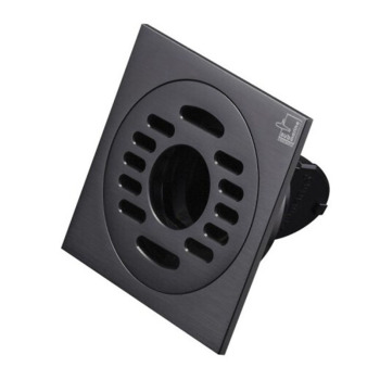 潜水艇 MTF50-10X 枪灰色 洗衣机地漏 铜 DN50