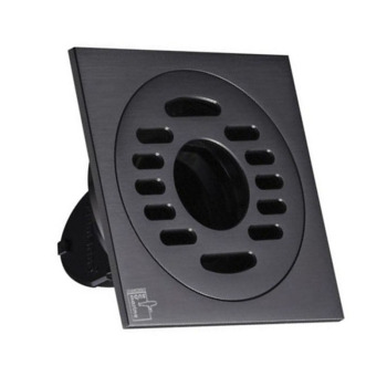 潜水艇 MTF50-10X 枪灰色 洗衣机地漏 铜 DN50