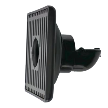 潜水艇 MTK50-10X 枪灰色 竹排式洗衣机地漏 铜 DN50