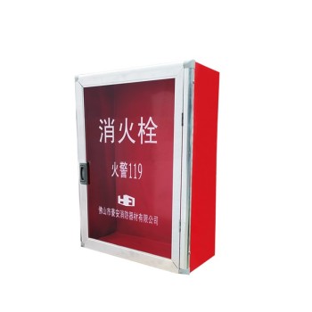 大地 消火栓箱箱体 左开明装 白色