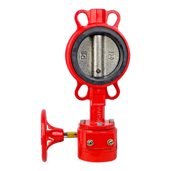 玉捷 涡轮对夹式信号蝶阀