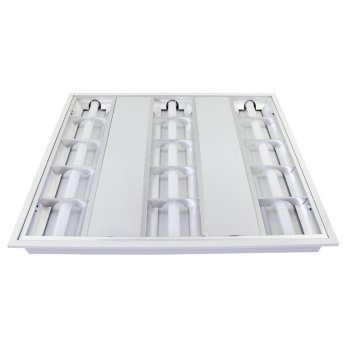 雷拓 35型LED盘 T8LED一体式格栅灯 3*8W 5700K 600*600mm 嵌入式 220V