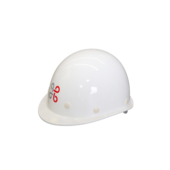 普达 B-4 安全帽定制款百合建业盔式玻璃钢 B-4 白色