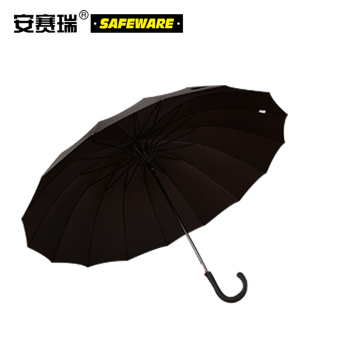 安赛瑞 39816 黑色商务大雨伞 高94*宽120cm 39816 16骨 高94*宽120cm