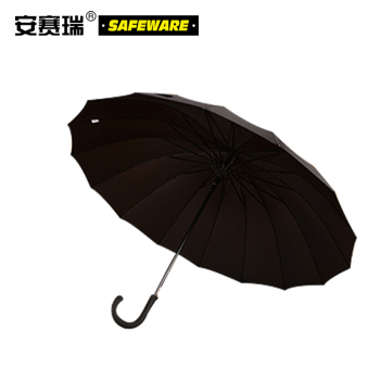 安赛瑞 39816 黑色商务大雨伞 高94*宽120cm 39816 16骨 高94*宽120cm