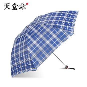 天堂 隐格三折晴雨伞 339S 颜色随机 直径114cm×7K