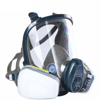 康保仕 6280A 全面罩防毒面具 6280A 双口 蓝