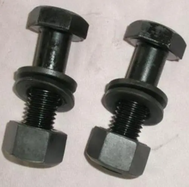 高强螺栓 M22*135(8.8级)螺栓为半丝 配螺母及平垫加弹簧垫