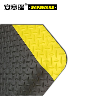 安赛瑞 15910 抗疲劳地垫 15910 90*150cm 黄黑