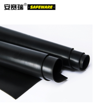 安赛瑞 13722高压5KV绝缘地垫 13722 1*10m 5kV