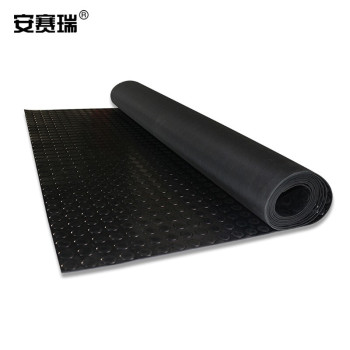 安赛瑞 16099 10千伏高压配电房安全绝缘地毯垫 16099 1×5m*5mm 10kV