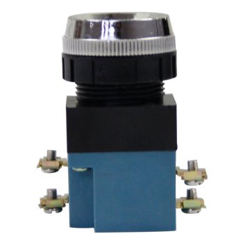 德力西DELIXI 按钮开关LA19-11D-6V型 LA19-11D 6V 氖灯 红