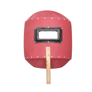 瑞华 手提式电焊面罩 一号(不含镜片) 红色