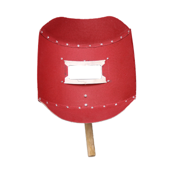 瑞华 手提式电焊面罩 一号(不含镜片) 红色