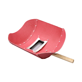 瑞华 手提式电焊面罩 一号(不含镜片) 红色