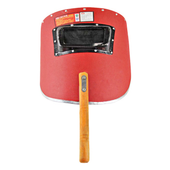 沂鑫 电焊面罩包边 手提式 红色