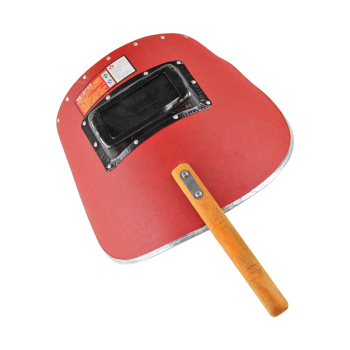 沂鑫 电焊面罩包边 手提式 红色