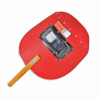 沂鑫 电焊面罩包边 手提式 红色