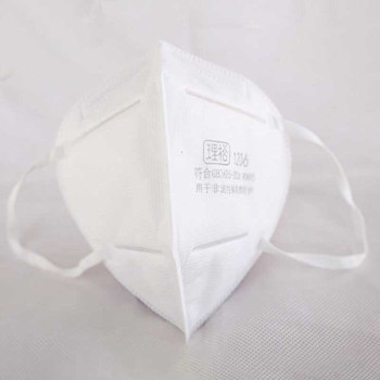 理松 KN95耳戴式防颗粒物口罩 1206 有海绵条 不带阀 50只/包