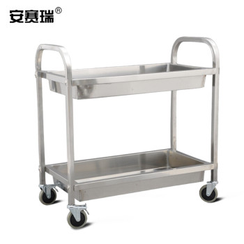 安赛瑞 27198 不锈钢收碗车 27198 95*50*95cm 大号 银白色
