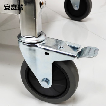 安赛瑞 27199 不锈钢收碗车 27199 85*45*90cm 中号 银白色