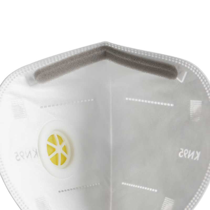 汉盾 HD9522V KN95折叠式口罩 头带式 带呼吸阀 独立装