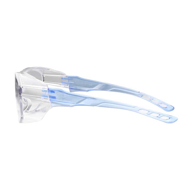 汉盾 HD-EY513 防雾防刮防冲击抗UV眼镜 蓝色镜腿