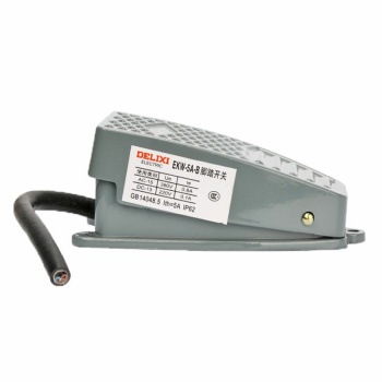 德力西DELIXI 脚踏开关EKW/5A-B型