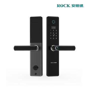 ROCK安恒通 指纹锁 S6-629BE把手指纹五合一